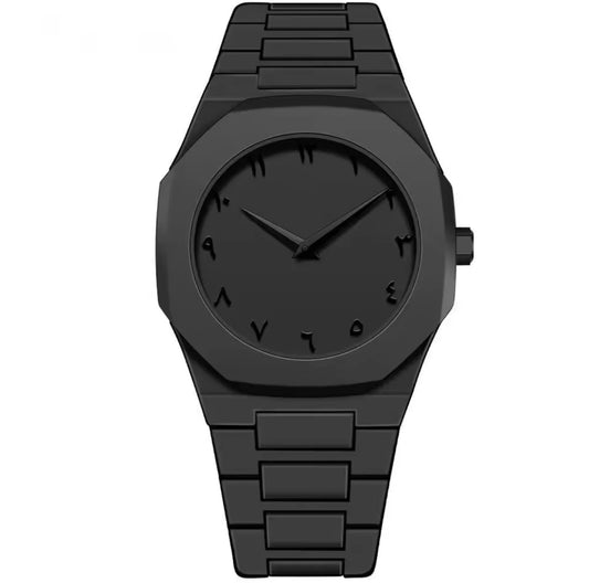 Black Aura Arabic Watch